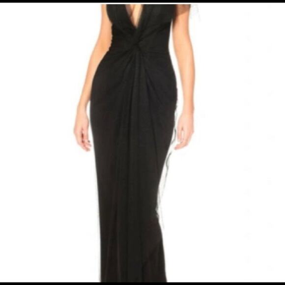 Gown black formal maxi dress - Picture 2 of 11